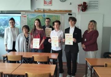 MIĘDZYSZKOLNY KONKURS GEOGRAFICZNY W NOWYM SĄCZU:                                       „MISTRZ  MAPY – ZNAJOMOŚĆ MAPY EUROPY”