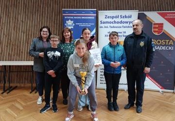 Powiatowe eliminacje Ogólnopolskiego Turnieju Bezpieczeństwa w Ruchu Drogowym.