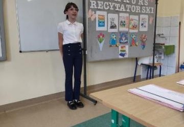 KONKURS  RECYTATORSKI  W  KLASACH  I-IV