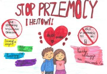 Konkurs plastyczny Stop przemocy