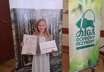 Sukces Kornelii Cebuli w XXXVII edycji Ogólnopolskiego Konkursu „Mój las”